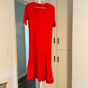 Free People T-Shirt Midi Dress